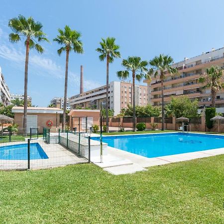 מאלגה Charming Apartment On The Beach - Pool And Parking מראה חיצוני תמונה